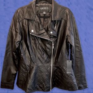 NWT Forever 21 Leather Jacket